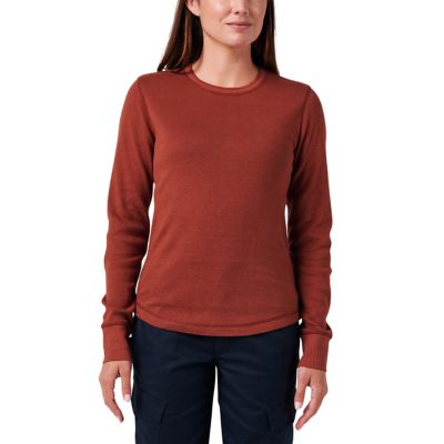 Lucky Brand Workwear Long Sleeve Crewneck T-Shirt with Wide Rib Trim