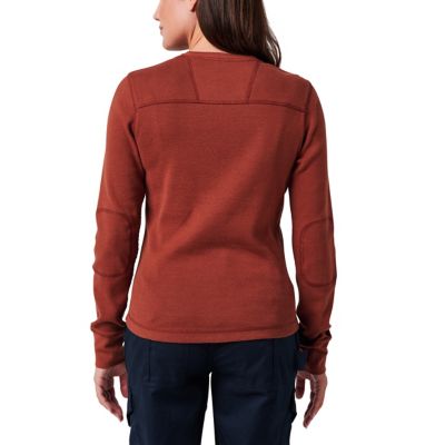 Image showing  Long Sleeve Crewneck T-Shirt with Wide Rib Trim