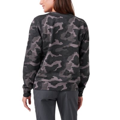 Image showing  Long Sleeve French Terry Camo Crewneck