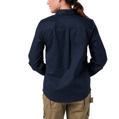 Image showing  Long Sleeve Solid Stretch Twill Workshirt