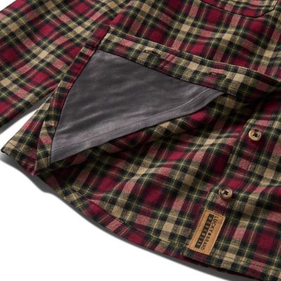 Image showing 2 th Lucky Brand Workwear Long Sleeve Hunter Yarn Dyed Plaid Flannel Shirt