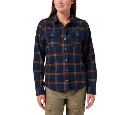 Lucky Brand Workwear Long Sleeve Canyon Yarn Dyed Plaid Flannel Shirt