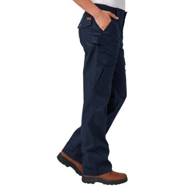 Image showing  Twill Cargo Pant with Side Elastic Waist
