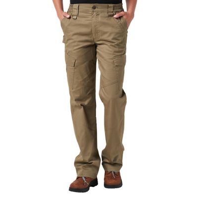 Image showing  Twill Cargo Pant with Side Elastic Waist