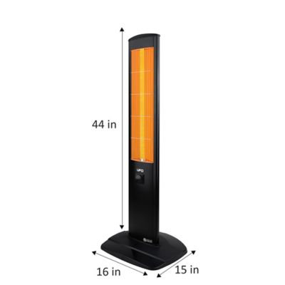Image showing  Micatronic MT-15, 1500-Watt Free Standing Heater with Thermostat