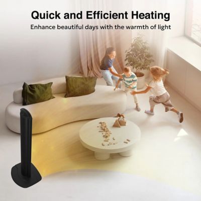 Image showing  Micatronic MT-15, 1500-Watt Free Standing Heater with Thermostat