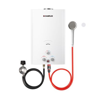Camplux 136,000 BTU 5.28 GPM Outdoor Propane Water Heater