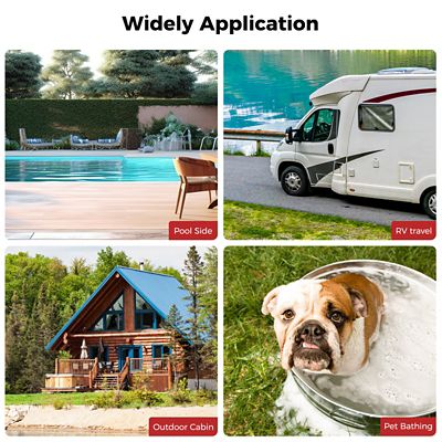 Image showing 5 th Camplux 136,000 BTU 5.28 GPM Outdoor Propane Water Heater