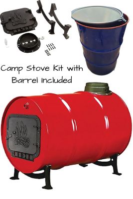 Total Sourcing Concepts Camp Stove Kit with Barrel