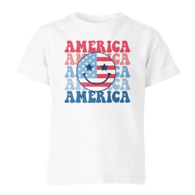 Image showing  Kids' 4th of July Printed Short Sleeve T-Shirt