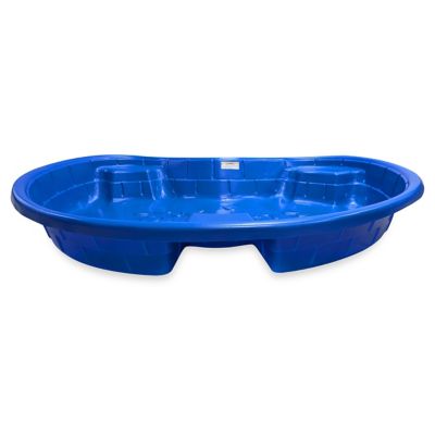 Image showing  Quick Fun Curve Pool, Blue