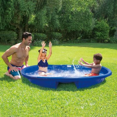 Image showing  Quick Fun Curve Pool, Blue