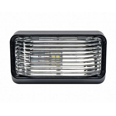 Image showing  Rectangular LED Porch Light, Black Base, 20676
