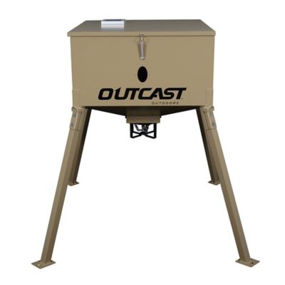 Outcast 350 lb. Corn Feeder with VARMGARD Critter Protection