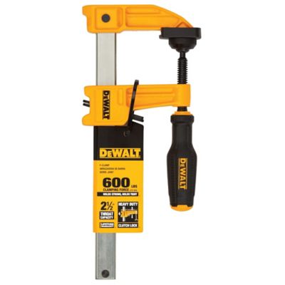 DeWALT DWHT83827 Traditional Bar Clamp 6 x 2-1/2 in. 600 lbs.