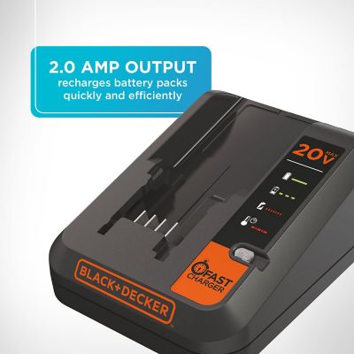 Image showing  BDCAC202B 20V Lithium 2 Amp Charger