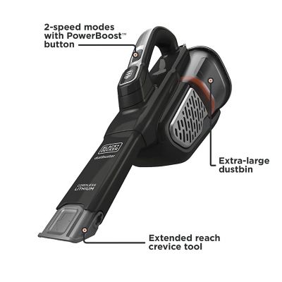 Image showing  HHVK515J00FF 20 V MAX DustBuster Handheld Vacuum AdvancedClean+ (Black)