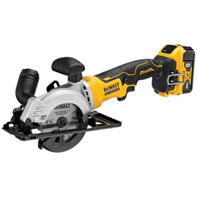 DeWALT DCS571P1 20V Max 4-1/2 in. Cordless Circular Saw Kit