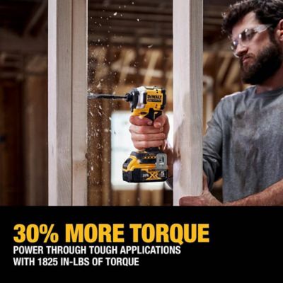 Image showing 5 th DEWALT DCF850P1 20V Max Atomic Impact Driver-5Ah