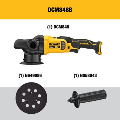 Image showing  DCM848B 20V 5 in. Variable Speed D.A. Polisher (Bare Tool)
