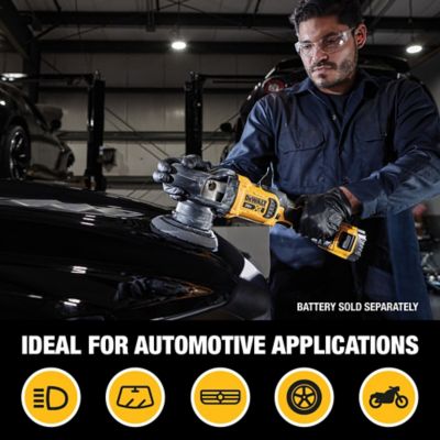 Image showing 5 th DEWALT DCM848B 20V 5 in. Variable Speed D.A. Polisher (Bare Tool)