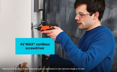 Image showing 5 th Black & Decker BDCS20C 4V Max Cordless Rechargeable Screwdriver