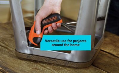 Image showing 6 th Black & Decker BDCS20C 4V Max Cordless Rechargeable Screwdriver