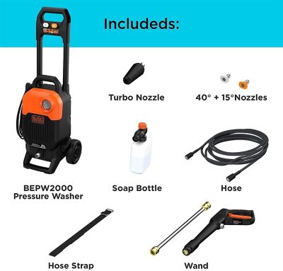 Image showing  2000 psi 1.2 GPM Pressure Washer