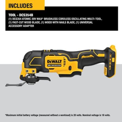 Image showing  20V Max Brushless Oscillating Tool