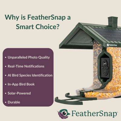 Image showing 9 th FeatherSnap Smart Bird Feeder