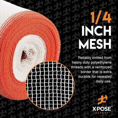 Image showing  Heavy Duty White Fire Retardant Debris Netting - 8 ft.6 in. x 150 ft.