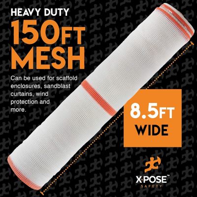 Image showing  Heavy Duty White Fire Retardant Debris Netting - 8 ft.6 in. x 150 ft.