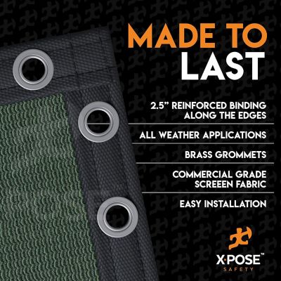 Image showing  Green Privacy Screen Fence - 5 ft. x 50 ft.