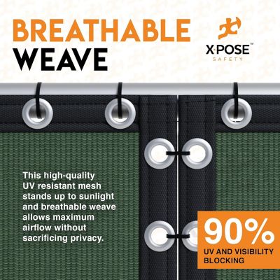 Image showing  Green Privacy Screen Fence - 5 ft. x 50 ft.