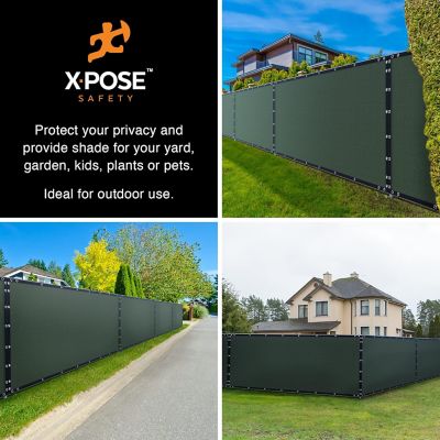 Image showing  Green Privacy Screen Fence - 6 ft. x 50 ft.