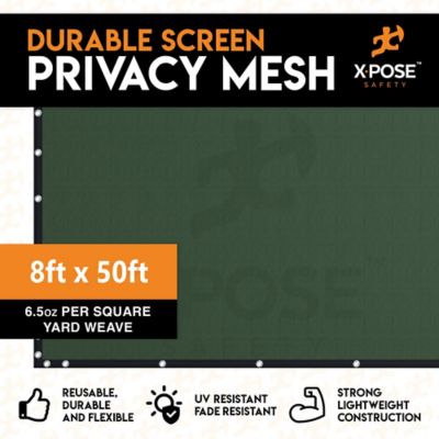 Image showing  Green Privacy Screen Fence - 8 ft. x 50 ft.