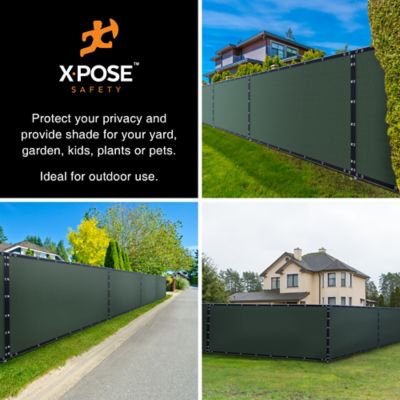 Image showing  Green Privacy Screen Fence - 8 ft. x 50 ft.
