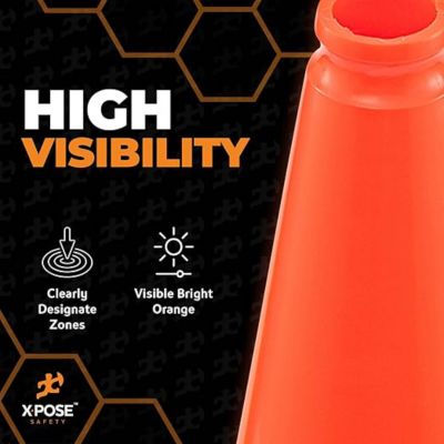 Image showing  Traffic Cone 18 in. 3 lb. Orange