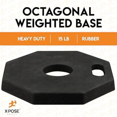 Image showing  44 in. Ring Loop Traffic Delineator Post with 13 lb. Base