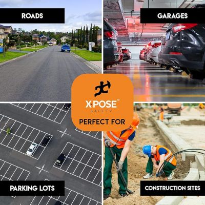 Image showing 5 th Xpose Safety Modular Rubber Speed Bump 72 in. x 12 in. x 2 in.