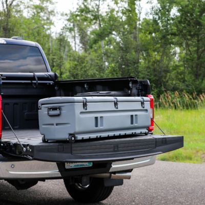 Image showing  TOTE- Portable rolling Tool Box or Gun Case for SUV's, Vans, Pickup Trucks, and More, Gray