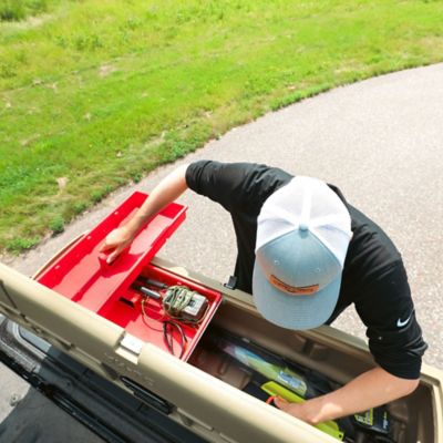 Image showing  TOTE- Portable rolling Tool Box or Gun Case for SUV's, Vans, Pickup Trucks, and More, Tan