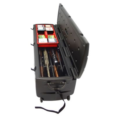 Image showing  TOTE- Portable rolling Tool Box or Gun Case for SUV's, Vans, Pickup Trucks, and More, Tan