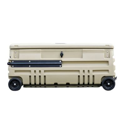 DU-HA Squad Box with Internal Latch - Portable and Lockable Storage for Pickups/Jeeps/Various SUV's, Tan