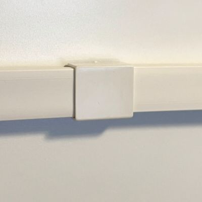 Image showing 5 th PROWORX Medium Raceway Variety Cord Hiding Kit- White