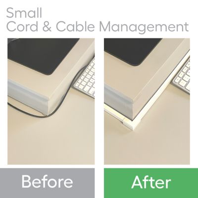 Image showing  Small Raceway Accessory Cord Hiding Kit- White