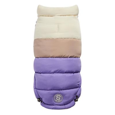 GF Pet Color Block Dog Puffer
