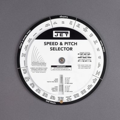 Image showing 6 th JET 12 in. Continuous Variable Speed Vertical Bandsaw, VBS-1207VS-DC