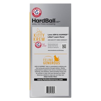 Image showing  Hardball Lightweight Scented Clumping Clay Cat Litter
