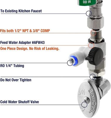 Image showing 6 th iSpring High Capacity Under Sink 5-Stage Reverse Osmosis Drinking Water Filtration System